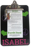 Personalized Bracelet Boards - Peace Love